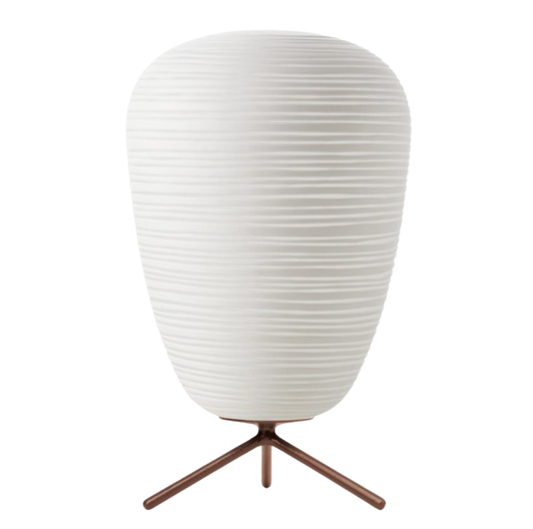 Lampe de Table en Verre Soufflé | Éclairage Apaisant Inspiré du Japon