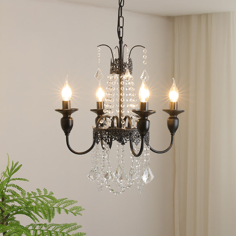 Lustre en Cristal pour Chambre | Élégance Contemporaine et Chaleureuse