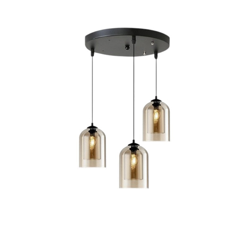 Lampe Suspendue en Verre Minimaliste | Design Élégant et Ambiance Cosy