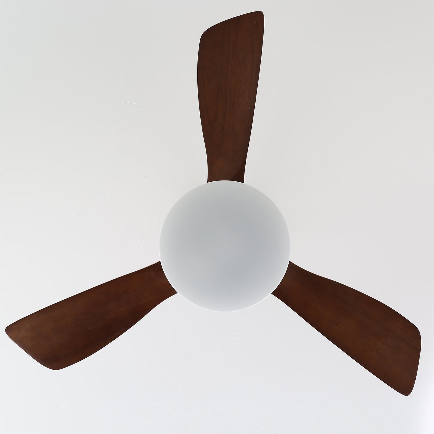 Ventilateur de Plafond en Bois | Élégance Naturelle et Éclairage Doux