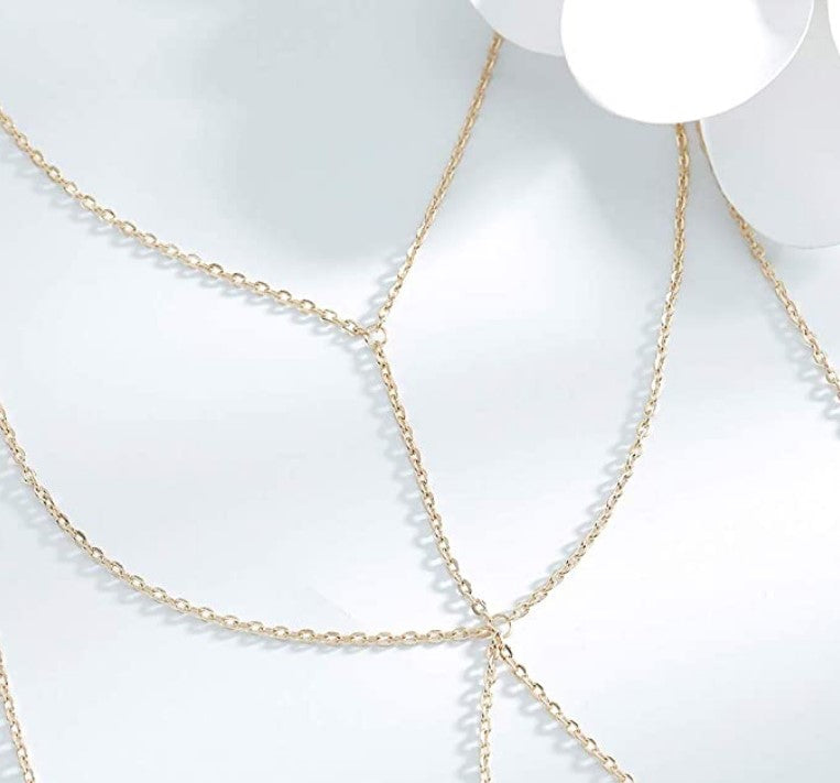Accessoire de Cheveux en Chaîne | Glamour pour Occasions Spéciales