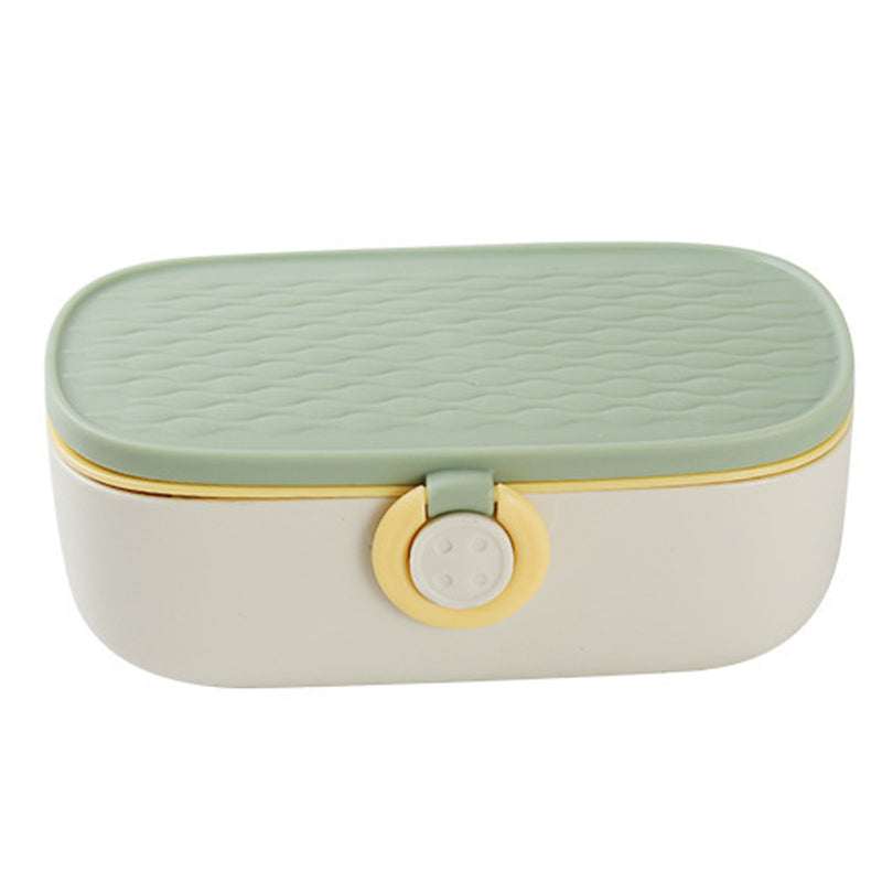en-Un-Coffret de Couture avec Bouton et Dé à Coudre