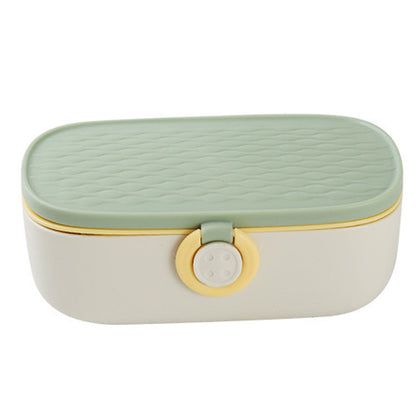 en-Un-Coffret de Couture avec Bouton et Dé à Coudre