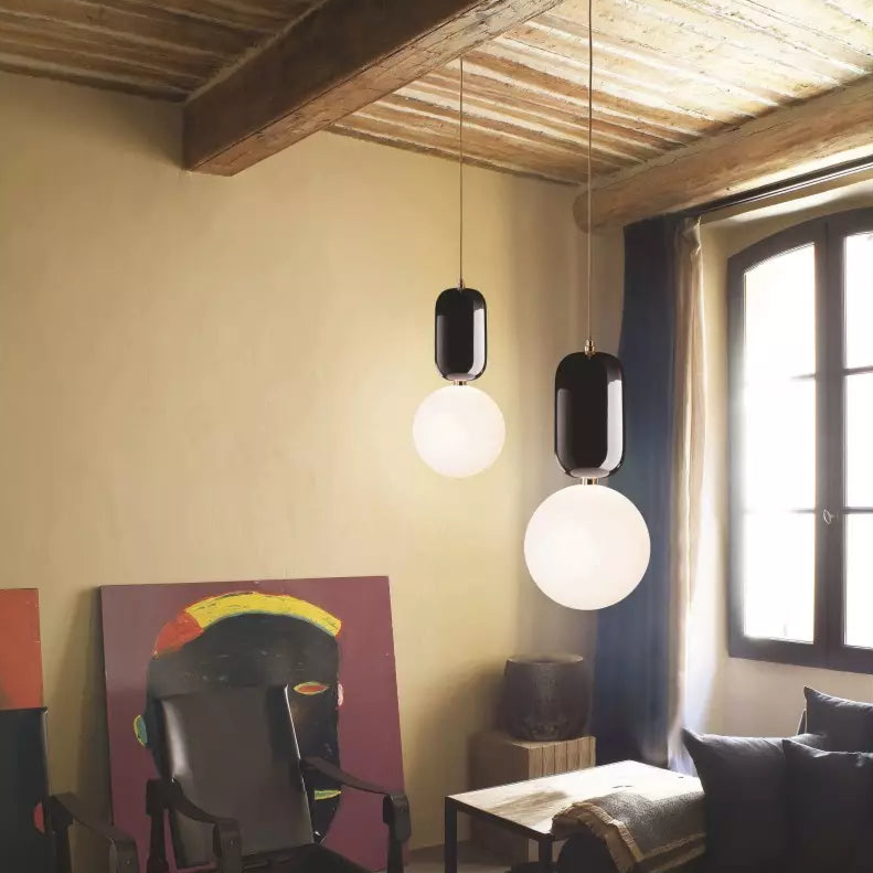 Lampe Sphérique Moderne | Éclairage Élégant pour Intérieurs Contemporains