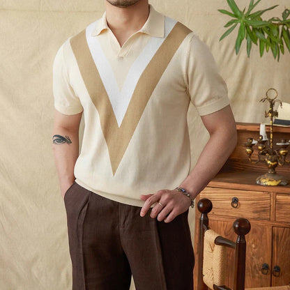 Polo en Mélange de Soie Élégant | Confort Luxueux et Style Intemporel