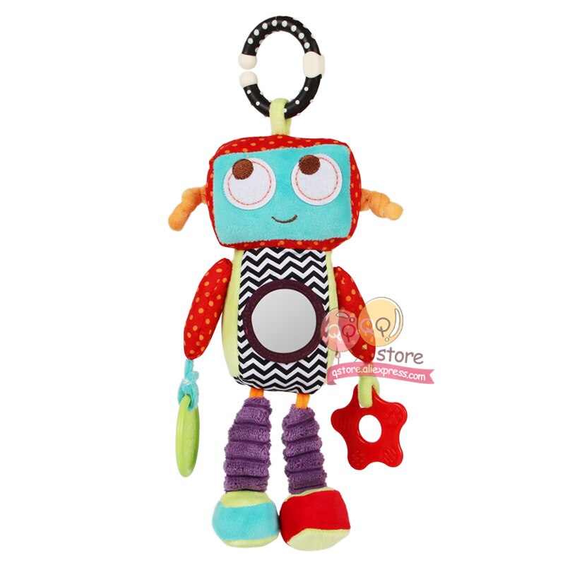 Robot en Peluche Doux et Amusant | Compagnon Câlin pour Enfants et Adultes