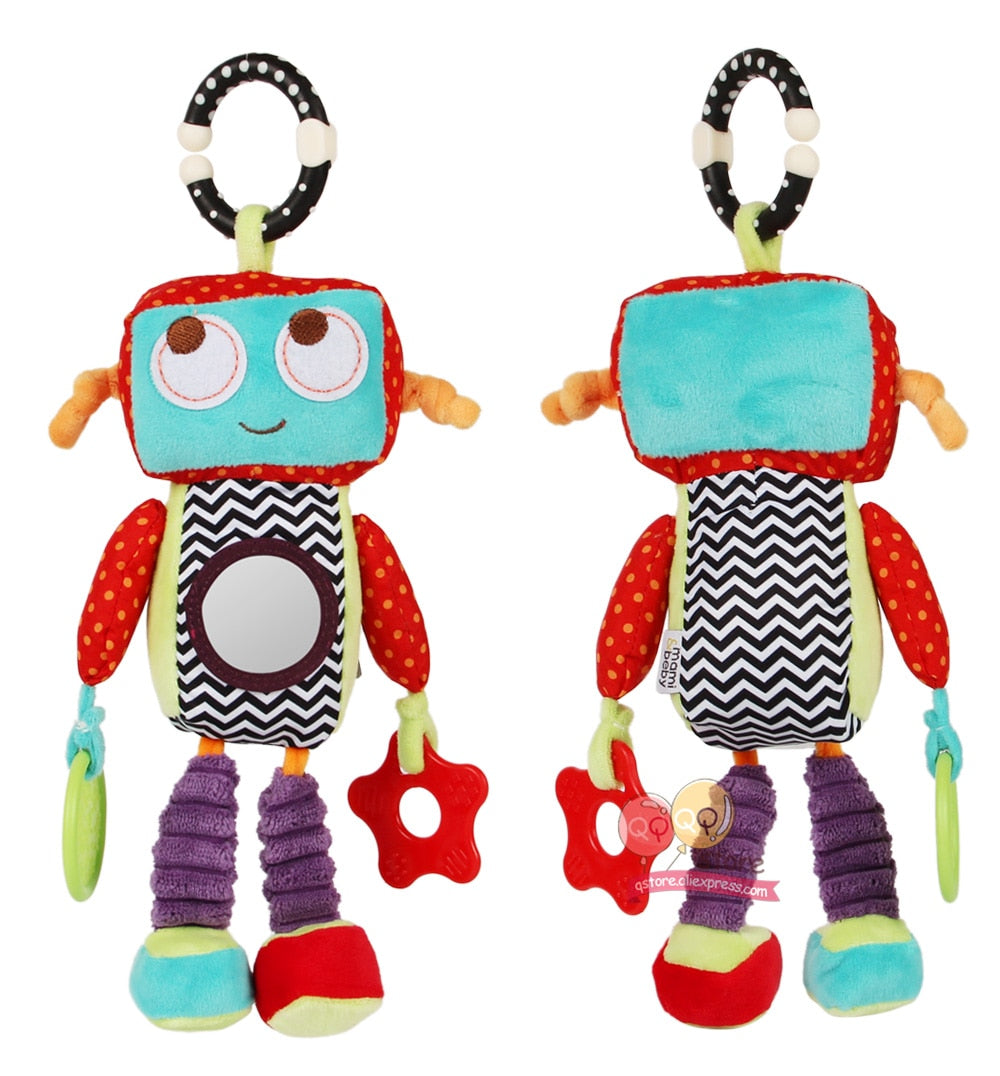 Robot en Peluche Doux et Amusant | Compagnon Câlin pour Enfants et Adultes