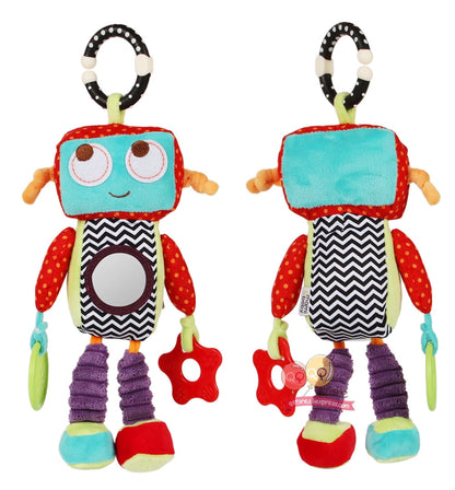 Robot en Peluche Doux et Amusant | Compagnon Câlin pour Enfants et Adultes