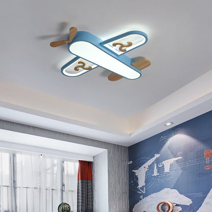 Plafonnier LED Avion pour Enfants | Éclairage Amusant et Économique