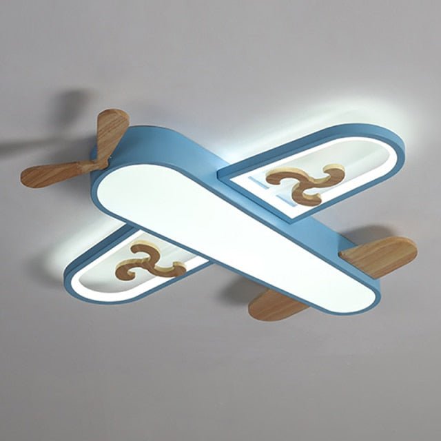 Plafonnier LED Avion pour Enfants | Éclairage Amusant et Économique
