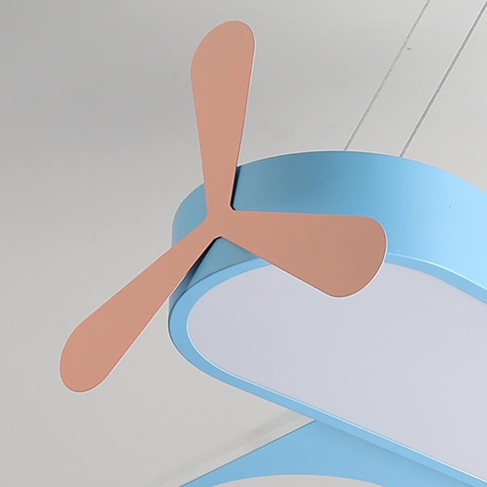 Lustre Pendentif Avion LED | Éclairage Ludique pour Chambre d'Enfant