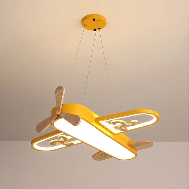 Lustre Pendentif Avion LED | Éclairage Ludique pour Chambre d'Enfant