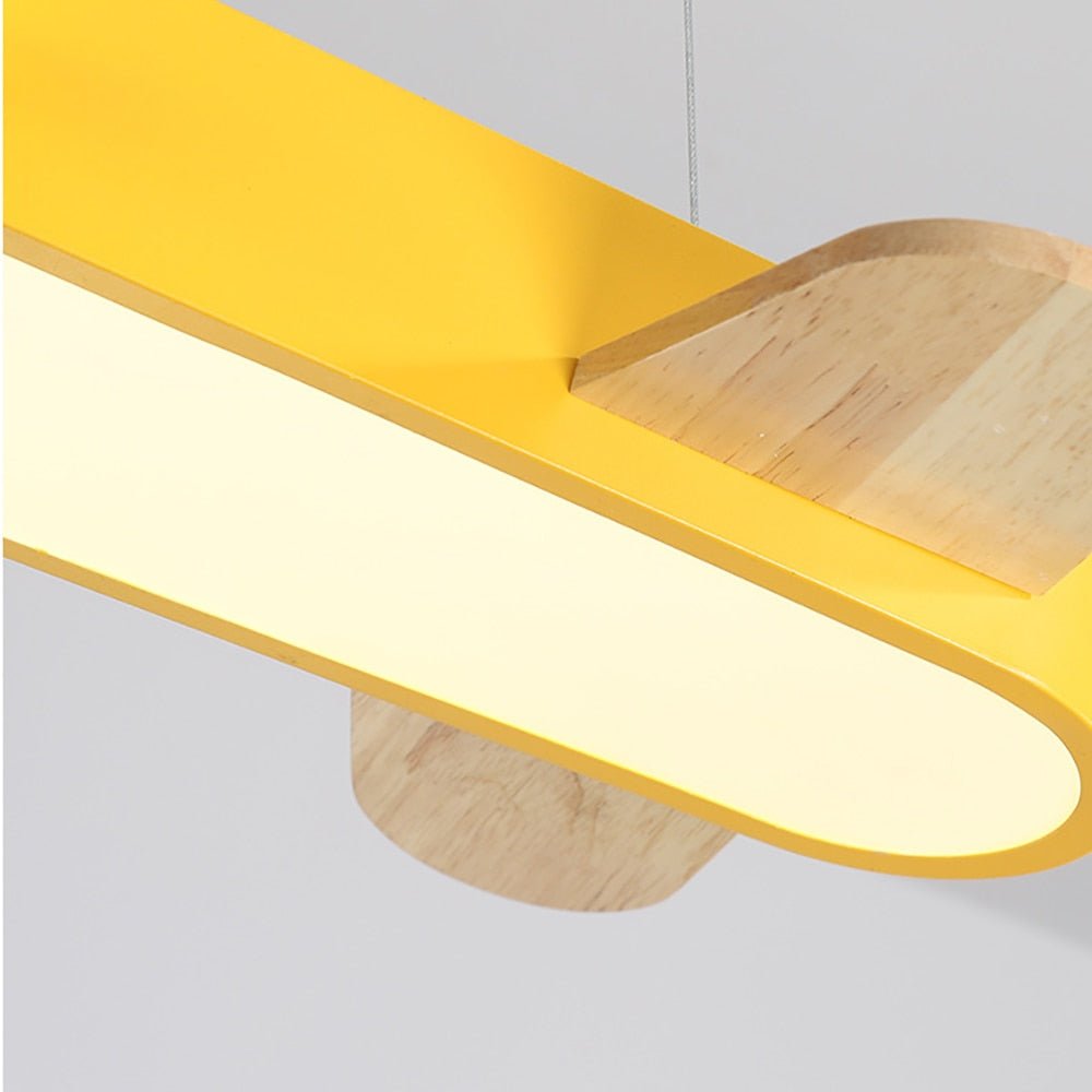 Lustre Pendentif Avion LED | Éclairage Ludique pour Chambre d'Enfant