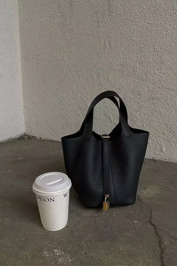 Sac à Main Noir pour Femme | Simili Cuir Élégant et Polyvalent