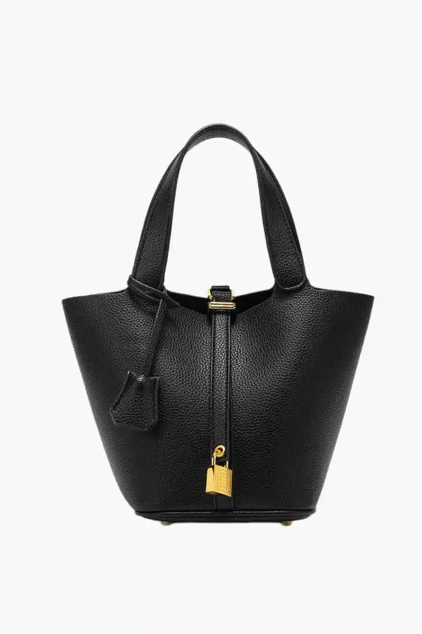 Sac à Main Noir pour Femme | Simili Cuir Élégant et Polyvalent