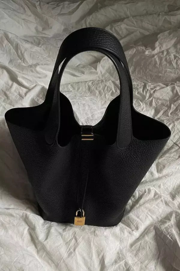 Sac à Main Noir pour Femme | Simili Cuir Élégant et Polyvalent