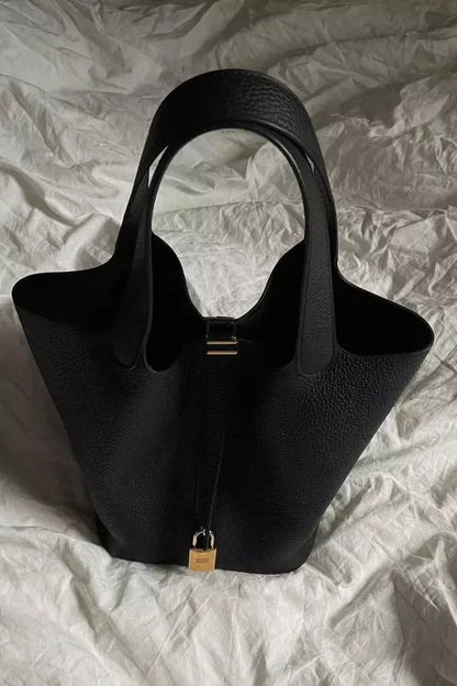 Sac à Main Noir pour Femme | Simili Cuir Élégant et Polyvalent