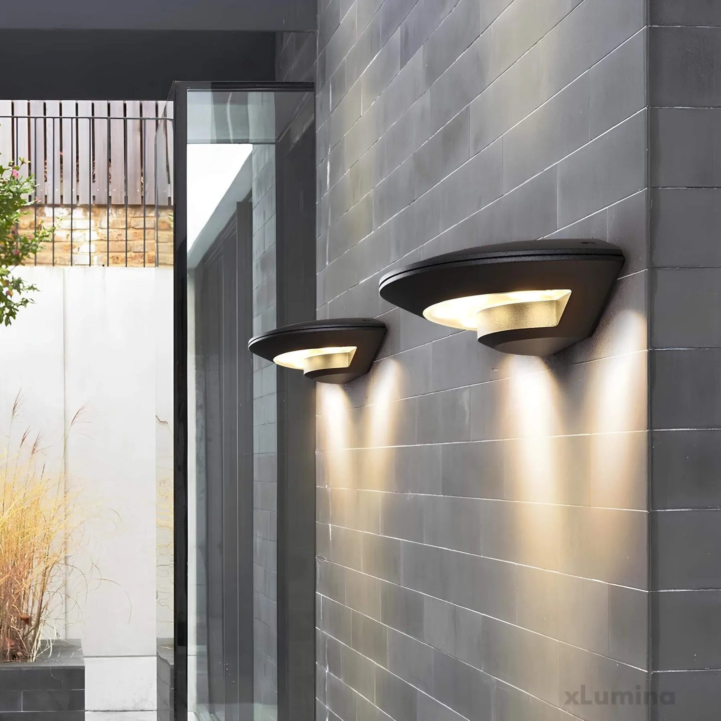 Lampe Murale d'Extérieur Moderne | Éclairage Résistant aux Intempéries pour Jardin