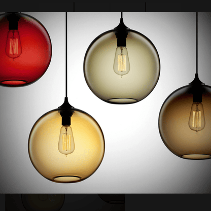 Luminaire Suspendu en Verre | Design Élégant et Minimaliste