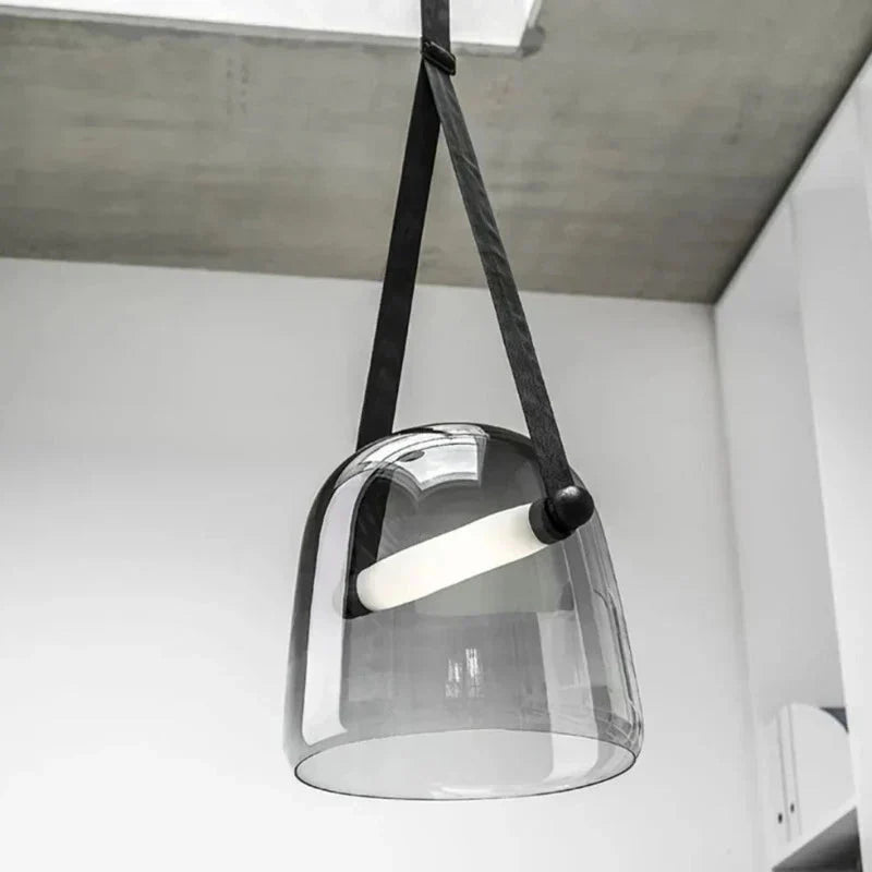 Pendentif en Verre Élégant | Éclairage Luxueux pour Intérieurs Sophistiqués