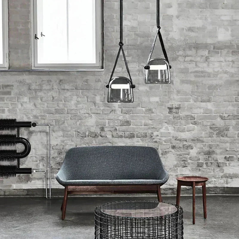 Pendentif en Verre Élégant | Éclairage Luxueux pour Intérieurs Sophistiqués