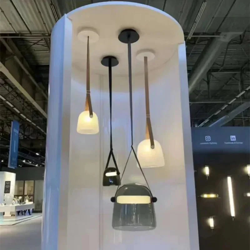 Pendentif en Verre Élégant | Éclairage Luxueux pour Intérieurs Sophistiqués