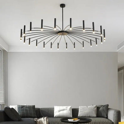 Lustre LED Moderne avec Têtes Réglables | Élégance et Efficacité Énergétique