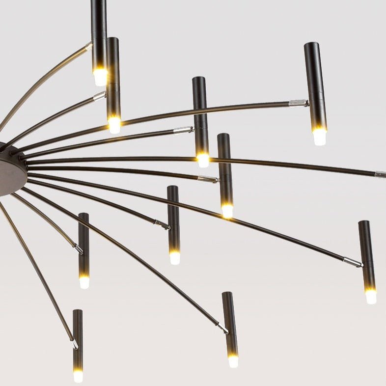 Lustre LED Moderne avec Têtes Réglables | Élégance et Efficacité Énergétique