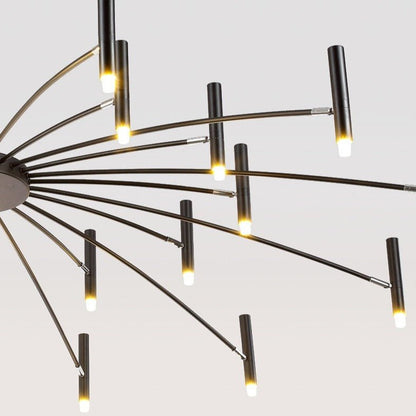 Lustre LED Moderne avec Têtes Réglables | Élégance et Efficacité Énergétique