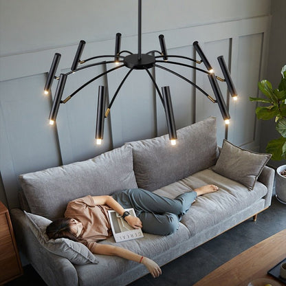 Lustre LED Moderne avec Têtes Réglables | Élégance et Efficacité Énergétique