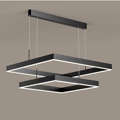 Lustre LED Dimmable Élégant | Design Contemporain et Fonctionnalité Pratique