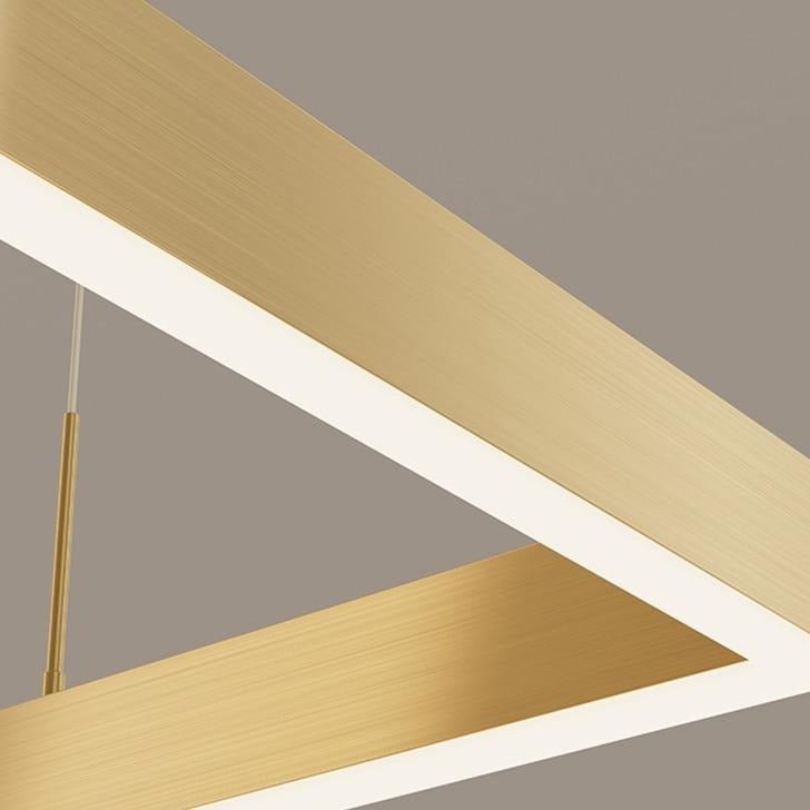 Lustre LED Dimmable Élégant | Design Contemporain et Fonctionnalité Pratique
