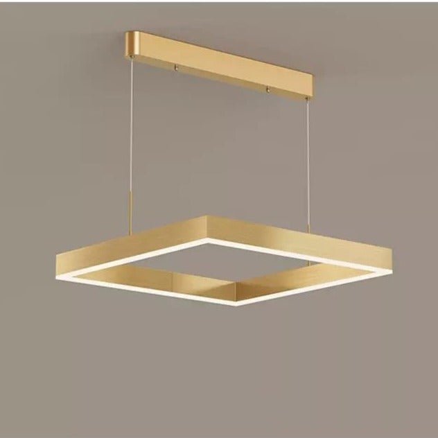 Lustre LED Dimmable Élégant | Design Contemporain et Fonctionnalité Pratique