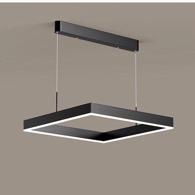 Lustre LED Dimmable Élégant | Design Contemporain et Fonctionnalité Pratique
