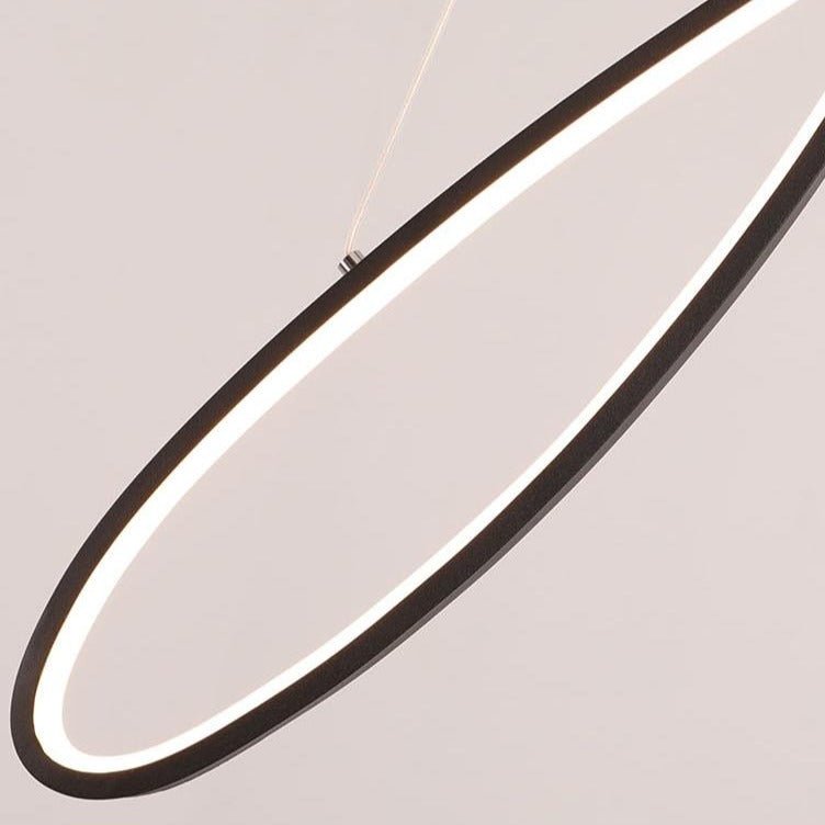 Lustre LED Moderne et Élégant | Éclairage Économe en Énergie et Dimmable