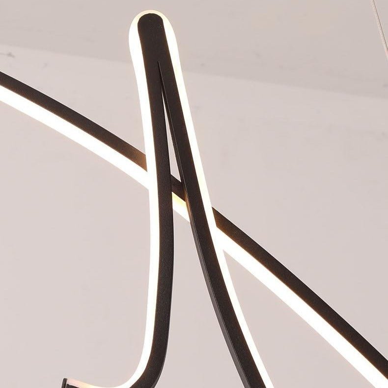 Lustre LED Moderne et Élégant | Éclairage Économe en Énergie et Dimmable