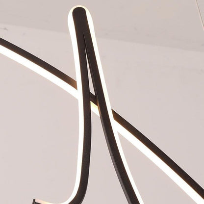 Lustre LED Moderne et Élégant | Éclairage Économe en Énergie et Dimmable