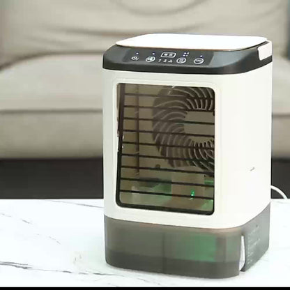 Climatiseur Mini Portable Refroidi par Eau – Alimentation USB avec Grand Réservoir