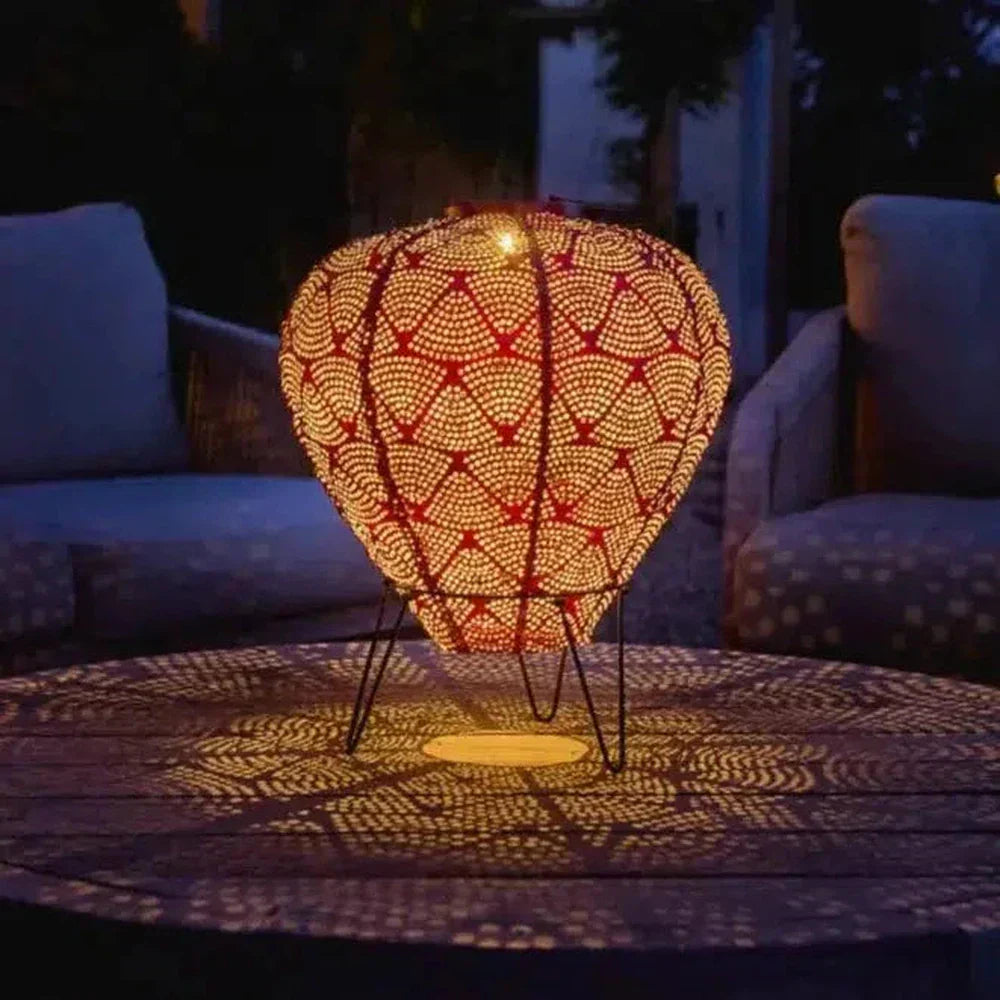 Lanterne Solaire Décorative pour Jardin | Ambiance Chaleureuse et Écologique