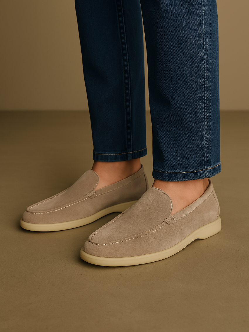 Mocassins en Suède Confortables | Respirants et Idéaux pour l'Été