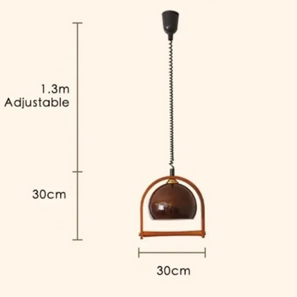Lampe Pendante Bauhaus Vintage | Élégance Classique et Chaleur Moderne