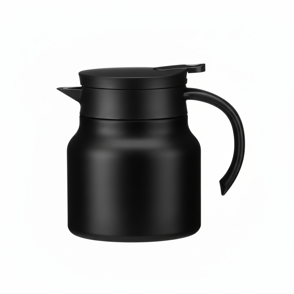 BrewMate – Insulated Teapot with Stainless Steel Strainer & Ceramic for Hot or Cold Tea