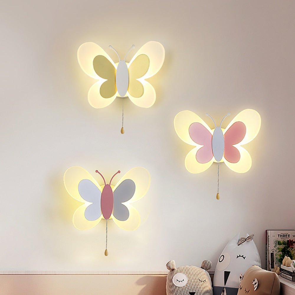 Lampe Murale Papillon LED | Design Créatif et Économe en Énergie