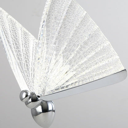 Suspension LED Papillon Design | Éclairage Artistique et Élégant