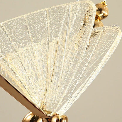 Suspension LED Papillon Design | Éclairage Artistique et Élégant