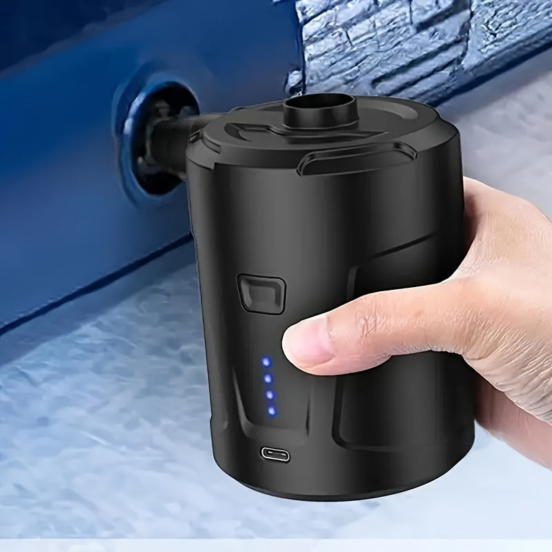 Pompe à Air Électrique Portable | Rechargeable et Légère pour Activités Extérieures