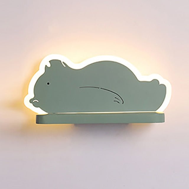 Lampe Murale LED avec Étagère | Charmante Décoration et Éclairage Pratique