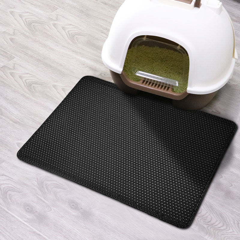 Tapis de Litière Imperméable pour Chats | Doux et Facile à Nettoyer