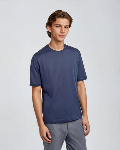 T-shirt sur mesure homme moderne | Confort Luxueux et Style Élégant