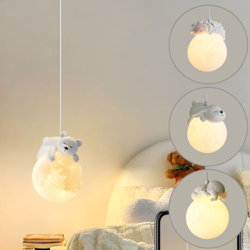 Lampe Lune pour Enfants | Éclairage Enchanteur et Apaisant